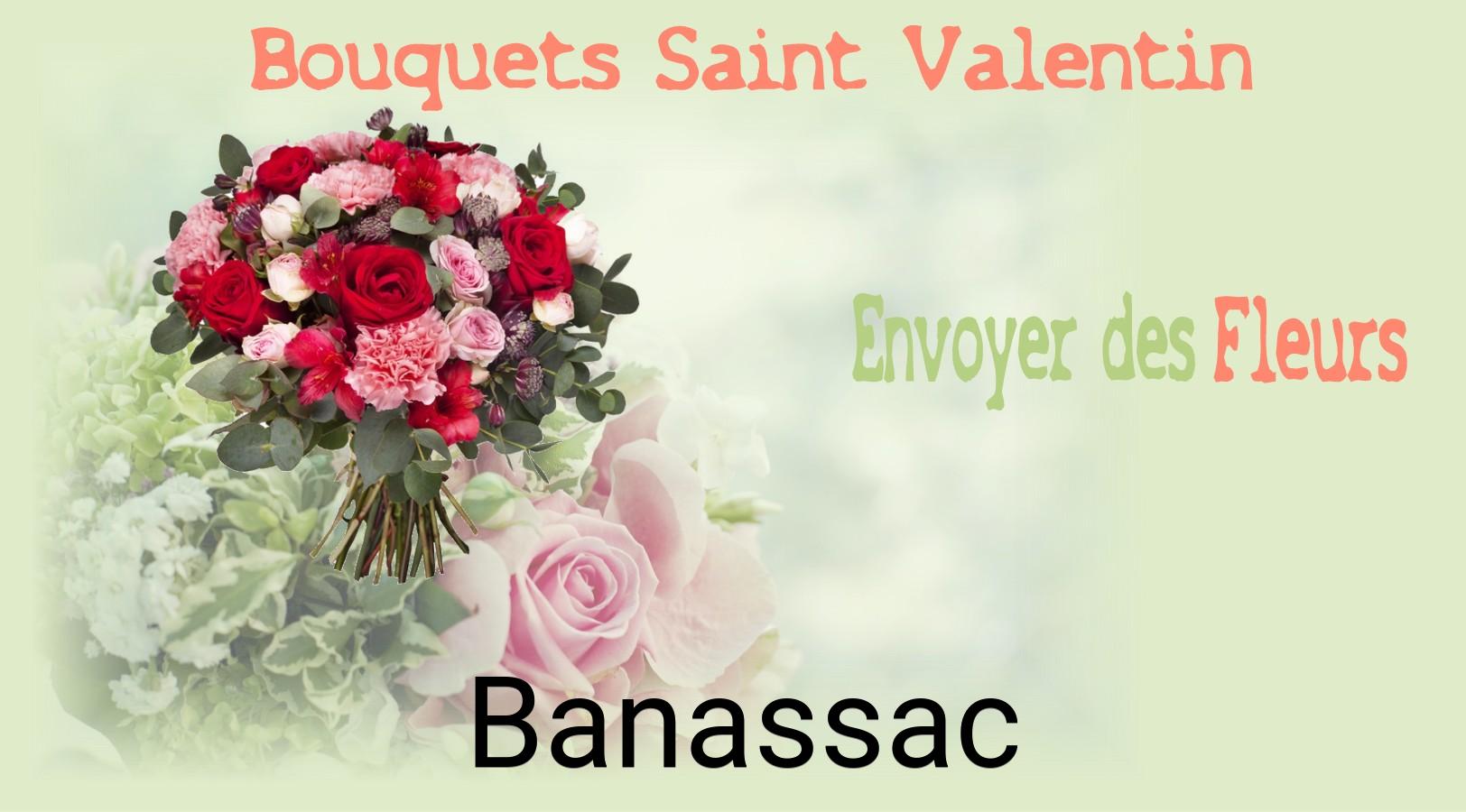 Roses de Saint-Valentin livrées à Banassac